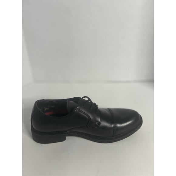 Bruno Marc Boys Shoes Sz 2 Casual Dress Black Oxford SBOX211K - Picture 6 of 12